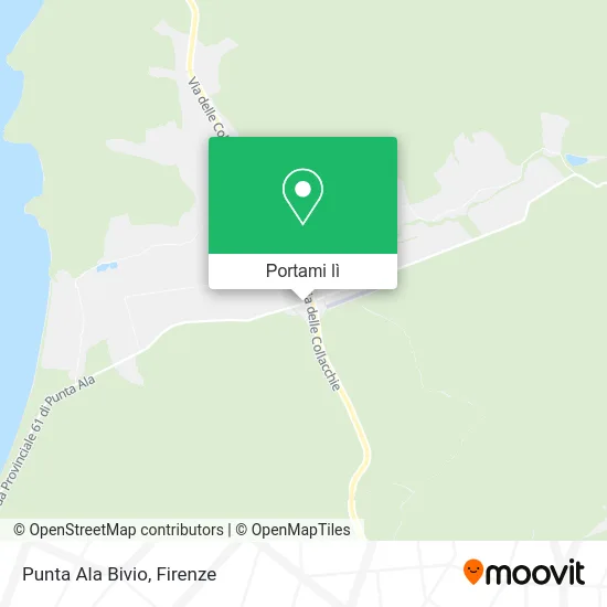 Mappa Punta Ala Bivio