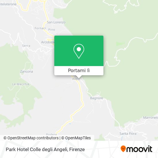 Mappa Park Hotel Colle degli Angeli