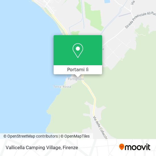 Mappa Vallicella Camping Village