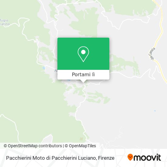 Mappa Pacchierini Moto di Pacchierini Luciano
