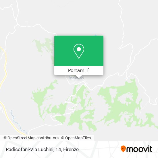 Mappa Radicofani-Via Luchini, 14