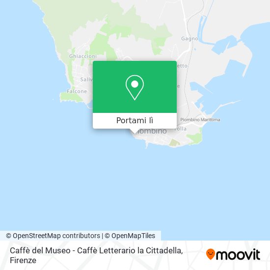 Mappa Caffè del Museo - Caffè Letterario la Cittadella