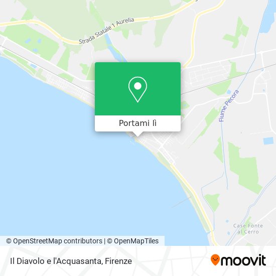 Mappa Il Diavolo e l'Acquasanta