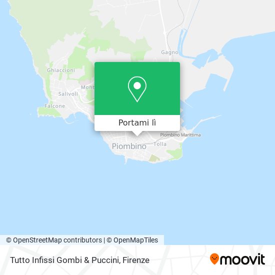 Mappa Tutto Infissi Gombi & Puccini