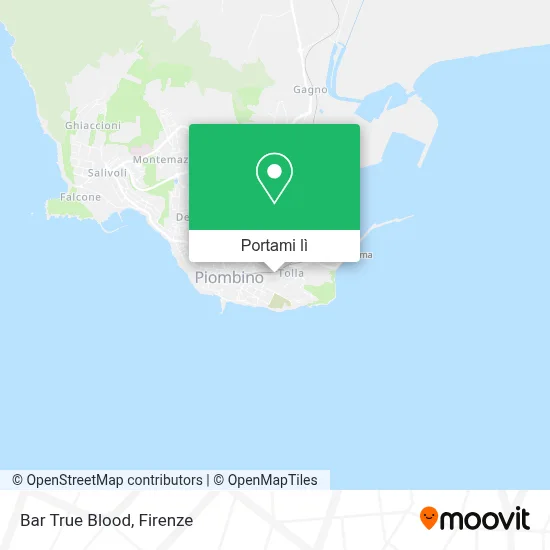 Mappa Bar True Blood