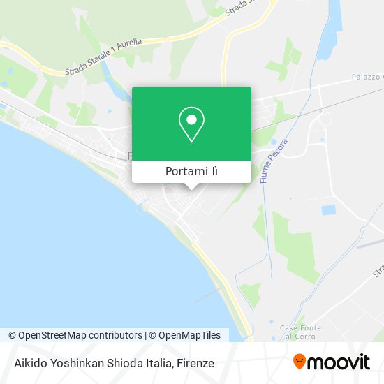 Mappa Aikido Yoshinkan Shioda Italia