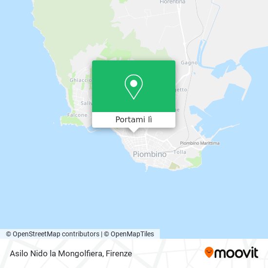 Mappa Asilo Nido la Mongolfiera