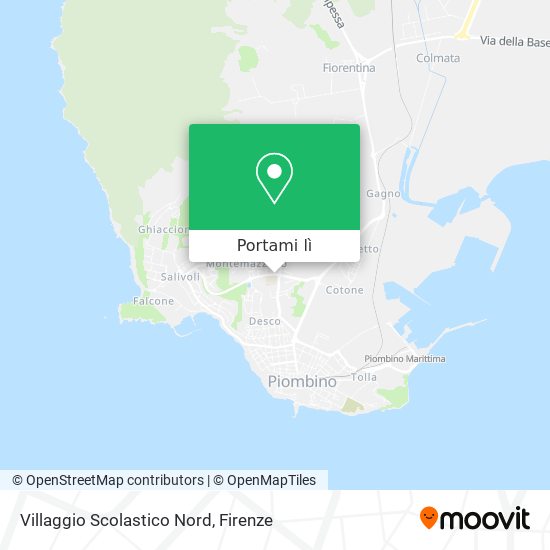 Mappa Villaggio Scolastico Nord