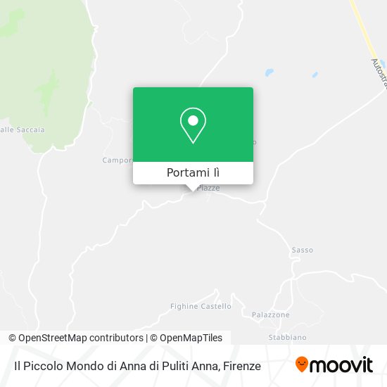 Mappa Il Piccolo Mondo di Anna di Puliti Anna