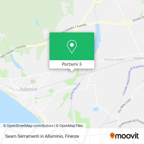 Mappa Seam Serramenti in Alluminio