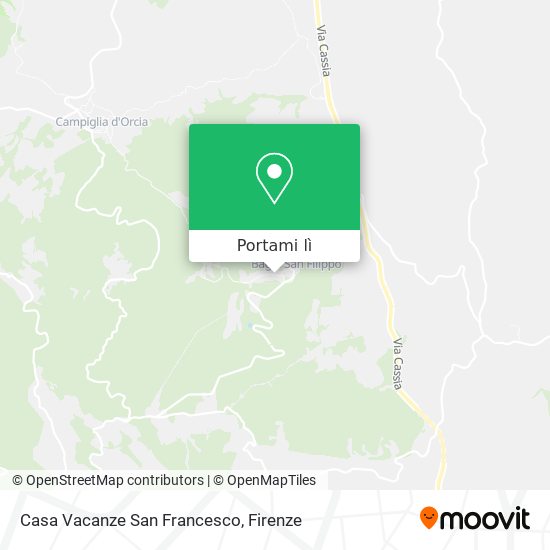 Mappa Casa Vacanze San Francesco