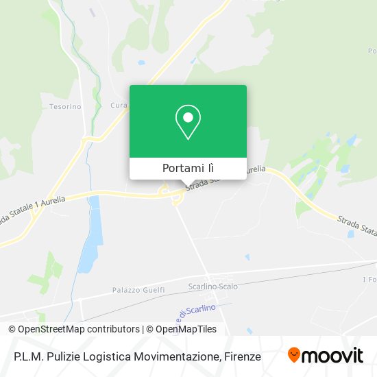 Mappa P.L.M. Pulizie Logistica Movimentazione