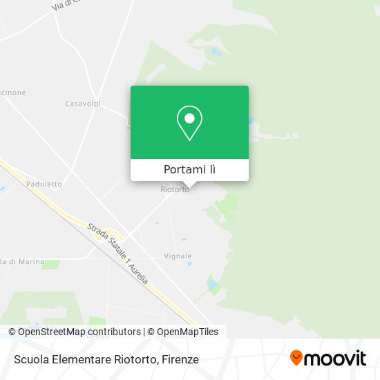 Mappa Scuola Elementare Riotorto