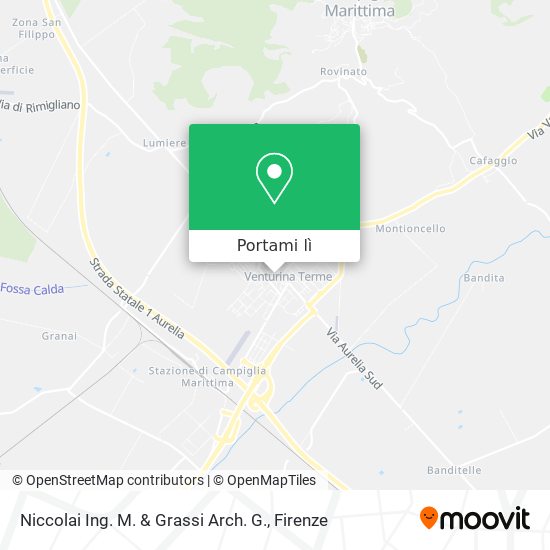 Mappa Niccolai Ing. M. & Grassi Arch. G.