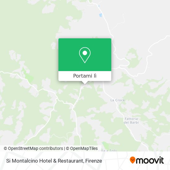 Mappa Si Montalcino Hotel & Restaurant