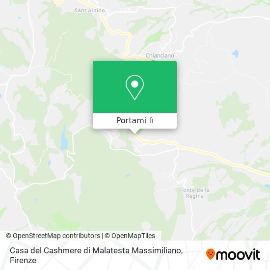 Mappa Casa del Cashmere di Malatesta Massimiliano