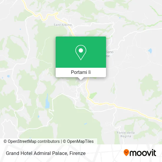 Mappa Grand Hotel Admiral Palace