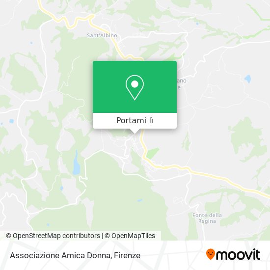 Mappa Associazione Amica Donna