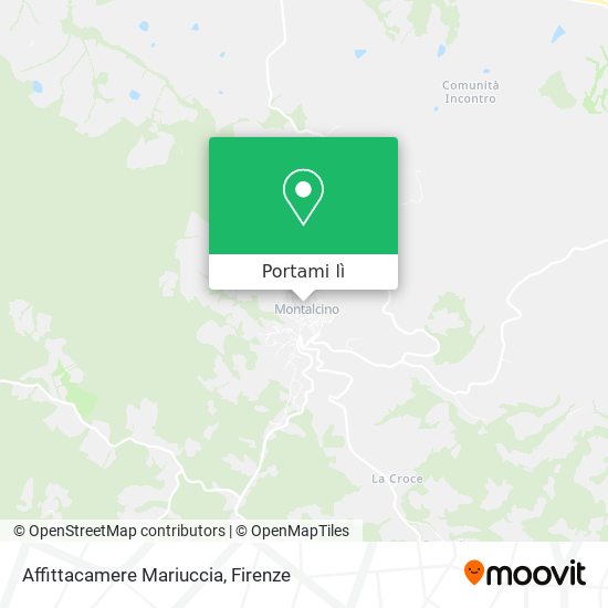 Mappa Affittacamere Mariuccia