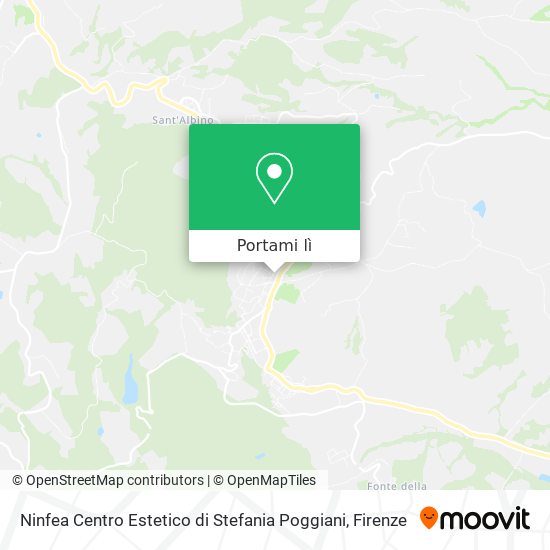 Mappa Ninfea Centro Estetico di Stefania Poggiani