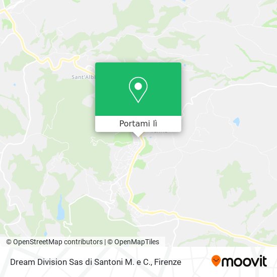 Mappa Dream Division Sas di Santoni M. e C.