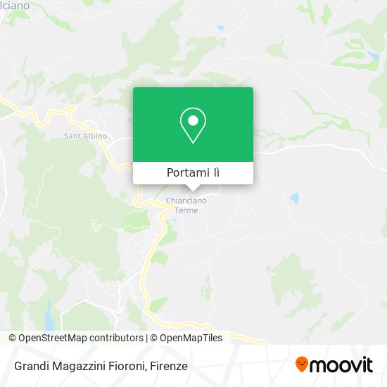Mappa Grandi Magazzini Fioroni