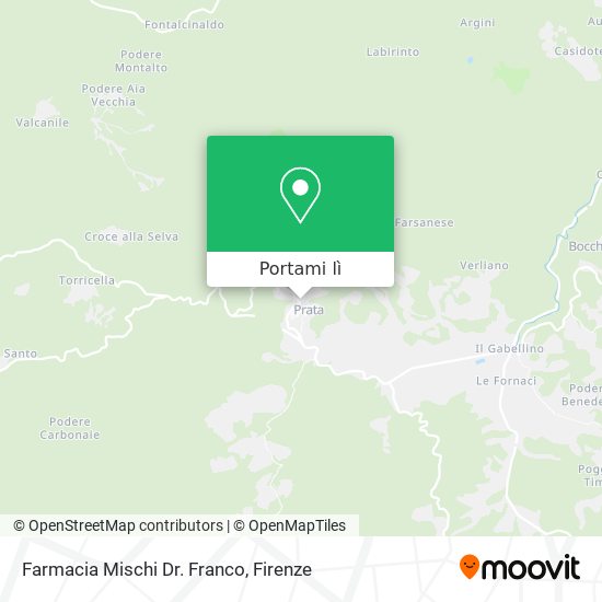 Mappa Farmacia Mischi Dr. Franco