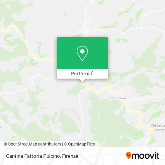Mappa Cantina Fattoria Pulcino