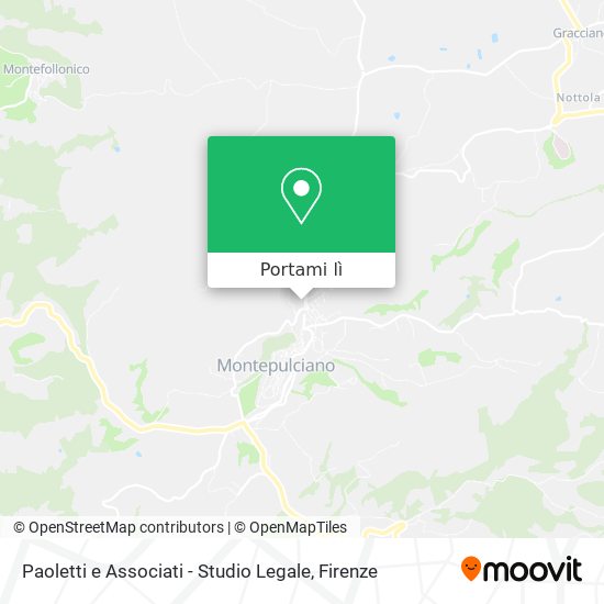 Mappa Paoletti e Associati - Studio Legale