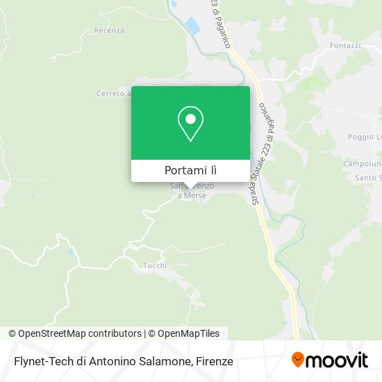 Mappa Flynet-Tech di Antonino Salamone