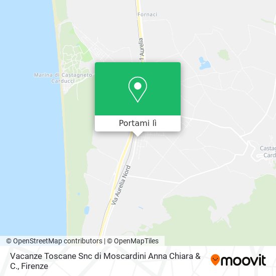 Mappa Vacanze Toscane Snc di Moscardini Anna Chiara & C.