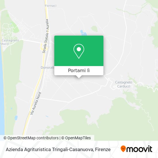 Mappa Azienda Agrituristica Tringali-Casanuova