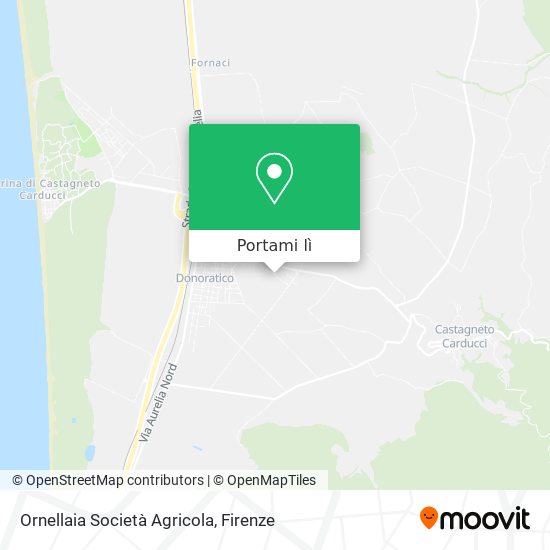 Mappa Ornellaia Società Agricola