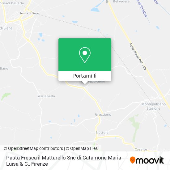 Mappa Pasta Fresca il Mattarello Snc di Catamone Maria Luisa & C.