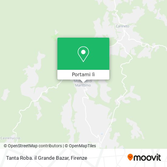 Mappa Tanta Roba. il Grande Bazar