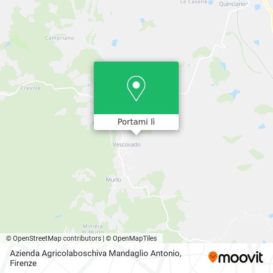 Mappa Azienda Agricolaboschiva Mandaglio Antonio