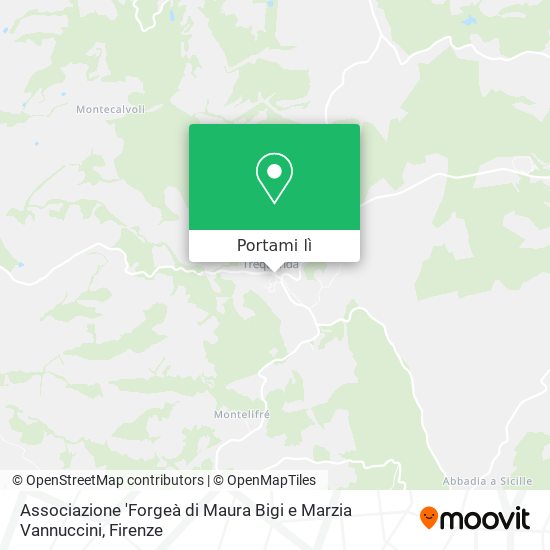 Mappa Associazione 'Forgeà di Maura Bigi e Marzia Vannuccini