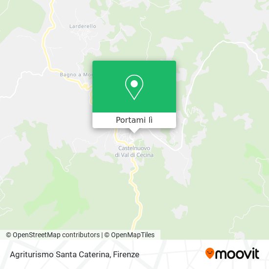 Mappa Agriturismo Santa Caterina