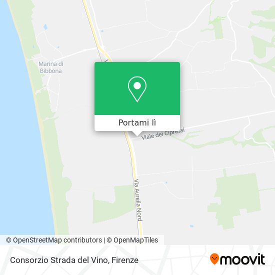 Mappa Consorzio Strada del Vino