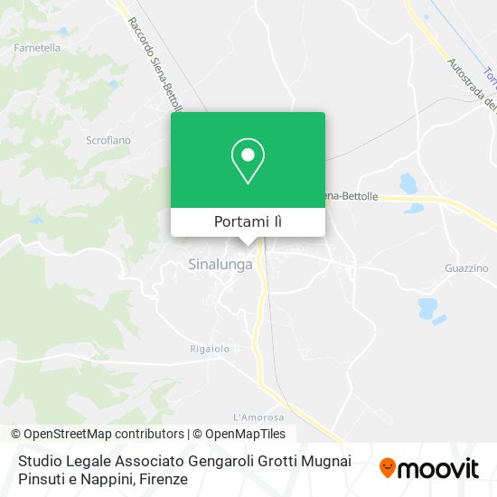 Mappa Studio Legale Associato Gengaroli Grotti Mugnai Pinsuti e Nappini