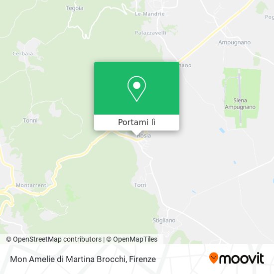 Mappa Mon Amelie di Martina Brocchi