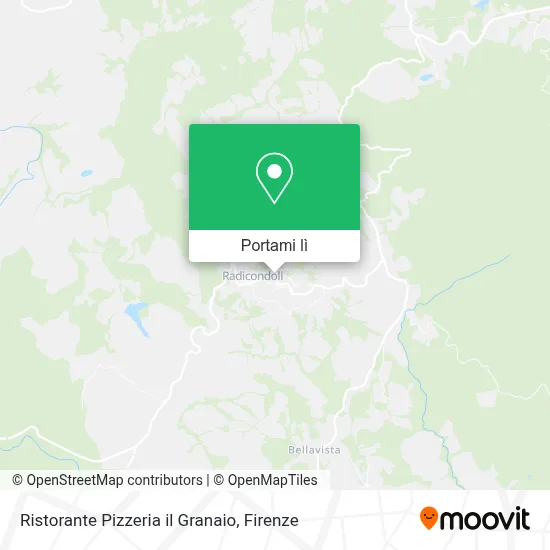 Mappa Ristorante Pizzeria il Granaio