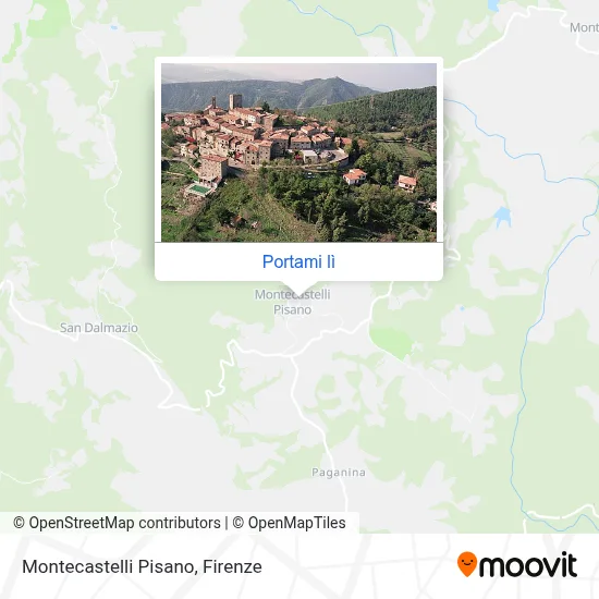 Mappa Montecastelli Pisano