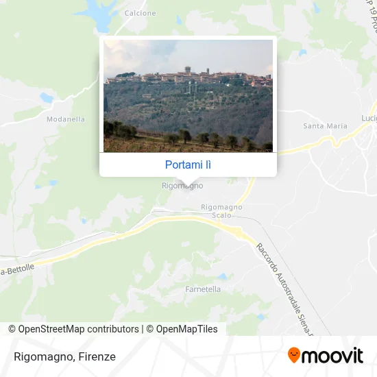 Mappa Rigomagno