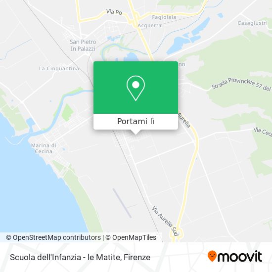 Mappa Scuola dell'Infanzia - le Matite