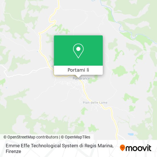 Mappa Emme Effe Technological System di Regis Marina