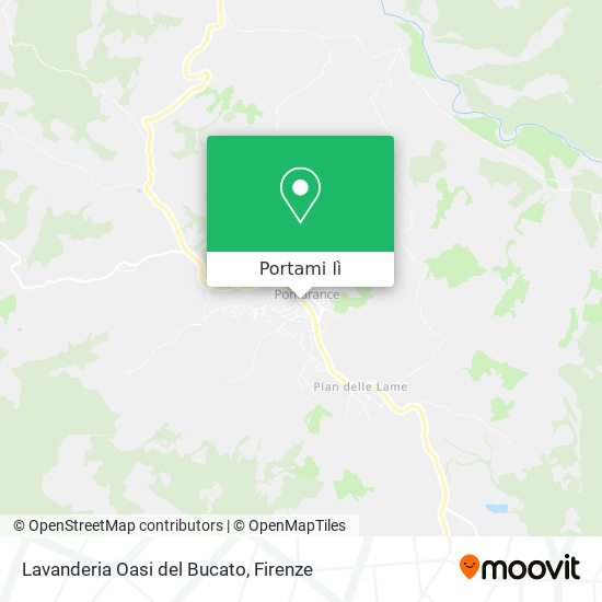 Mappa Lavanderia Oasi del Bucato