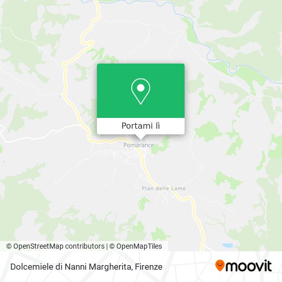Mappa Dolcemiele di Nanni Margherita