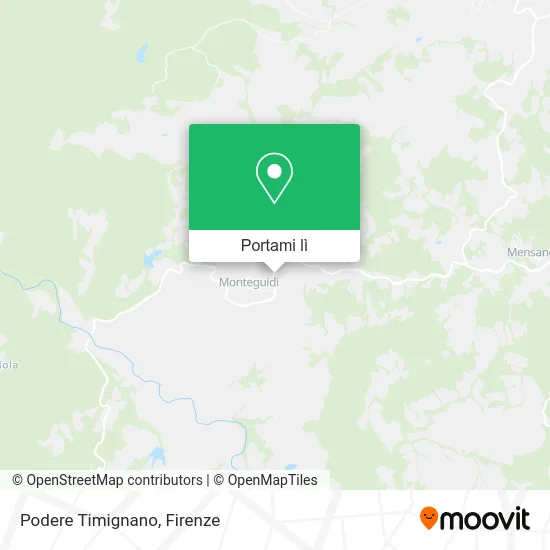 Mappa Podere Timignano