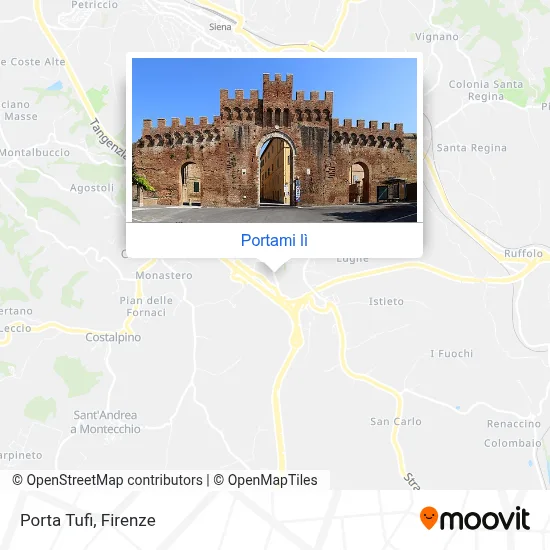 Mappa Porta Tufi